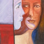 L'INCONTRO Misure 50 x 50 cm