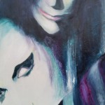 LINEA DI CONFINE  Misure 50 x 50 cm